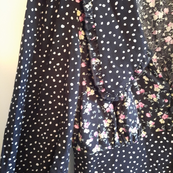 Zara Mini Dress With Contrast Print - Picture 8 of 14